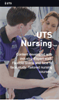Mobile Screenshot of nursing.uts.edu.au